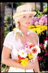 Silvia Saint kvetina dievča