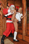 Nikky Thorne je zadok dostane Santa Claus liečbu