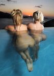 Aleska Diamond - Lesbian v bazéne