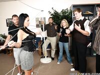 Aletta Ocean - Análny sex v kancelárii