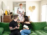 Lauren Phillips, jesenné vodopády - šťastné dievčatá