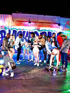 Hard gangbang sex party