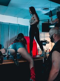 Lena Paul... Fucking in the club