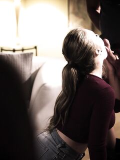 Lena Paul a Jay Taylor - nemravný trojka sex