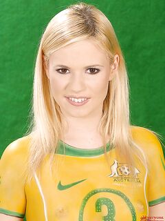 Yasmín Gold sexy futbalové dievča